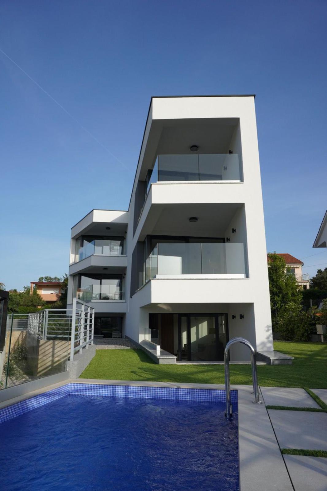 Villa Mirno More Apartments Malinska Kültér fotó