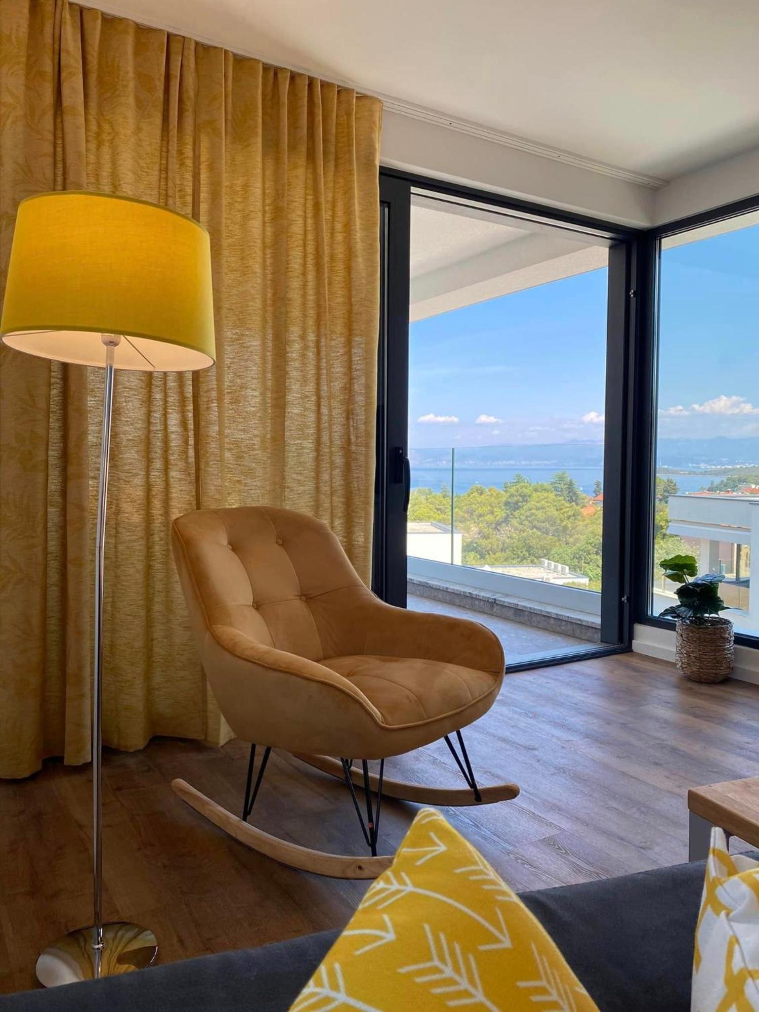 Villa Mirno More Apartments Malinska Kültér fotó